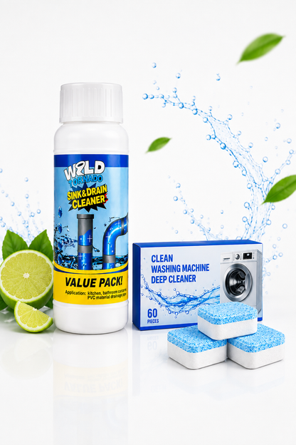 Pack 3x1 Polvo Destapa Cañerías 🚿
