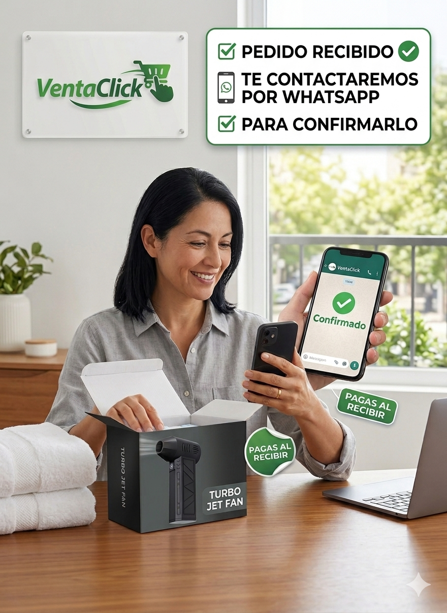 Soplador de Aire Turbo Jet™ - Potencia en tu mano 🚀